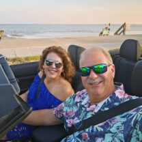 Top down beach time