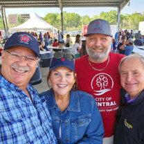 Cooking in Central with Mayor Evans and Senator Edmonds