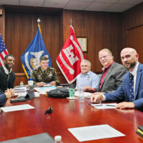 President Delatte's meeting with US Army Corps of Engineers